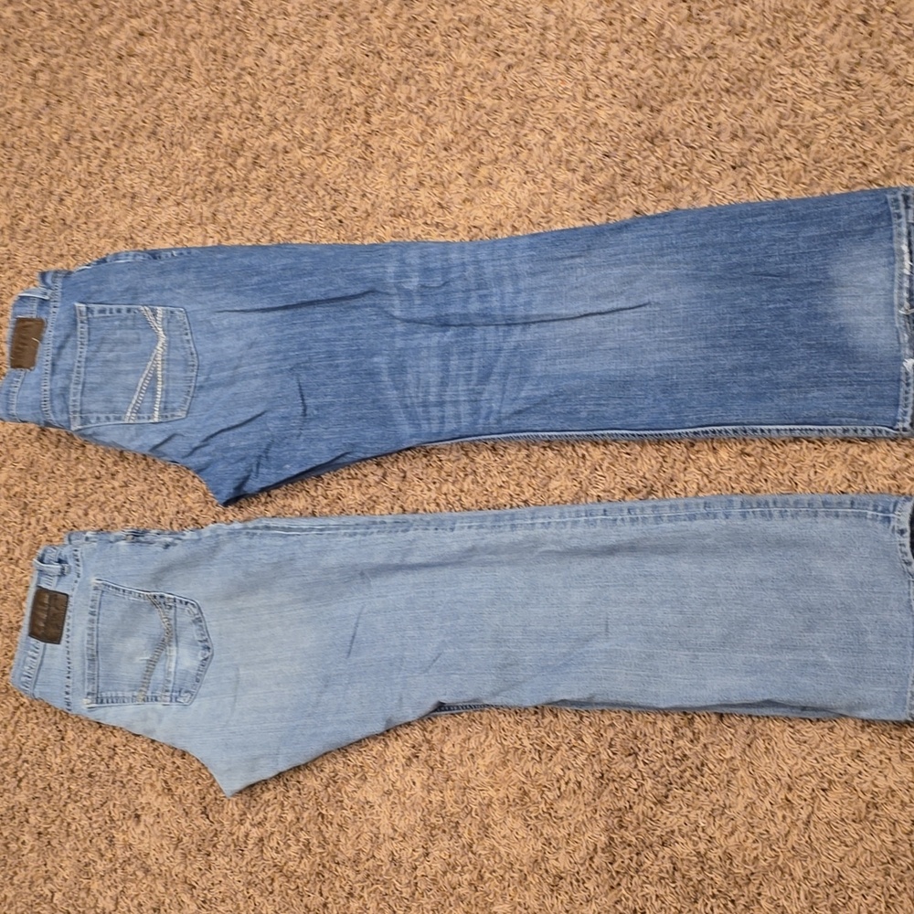 Reclaim 36 Long Two Pairs of Blue Denim Jeans From The BUCKLE Mens